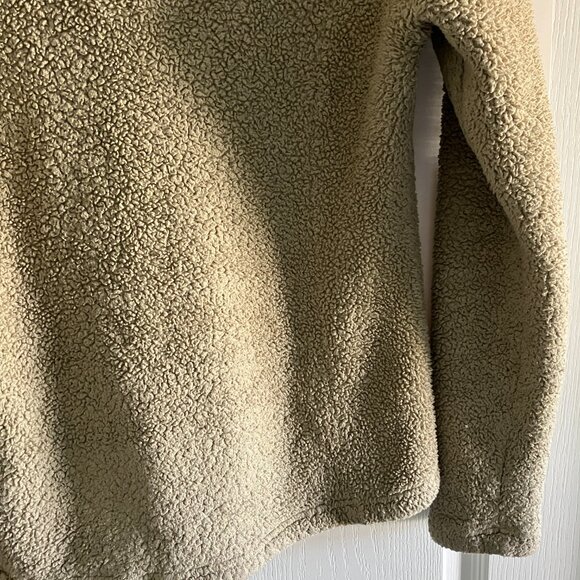 Patagonia Los Gatos Fleece 1/4 Zip Pullover Women’s Large Tan. - Picture 10 of 13
